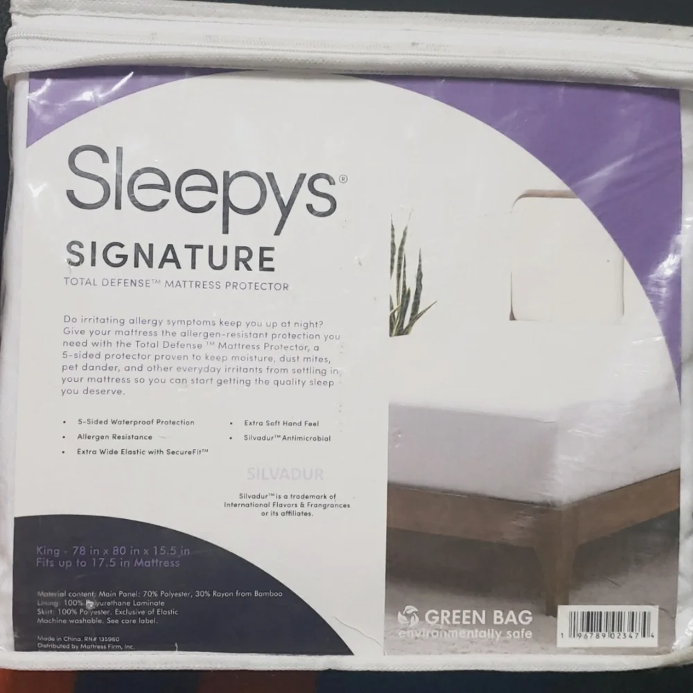 Sleepys Signature, King - 78 in × 80 in x 15.5 in